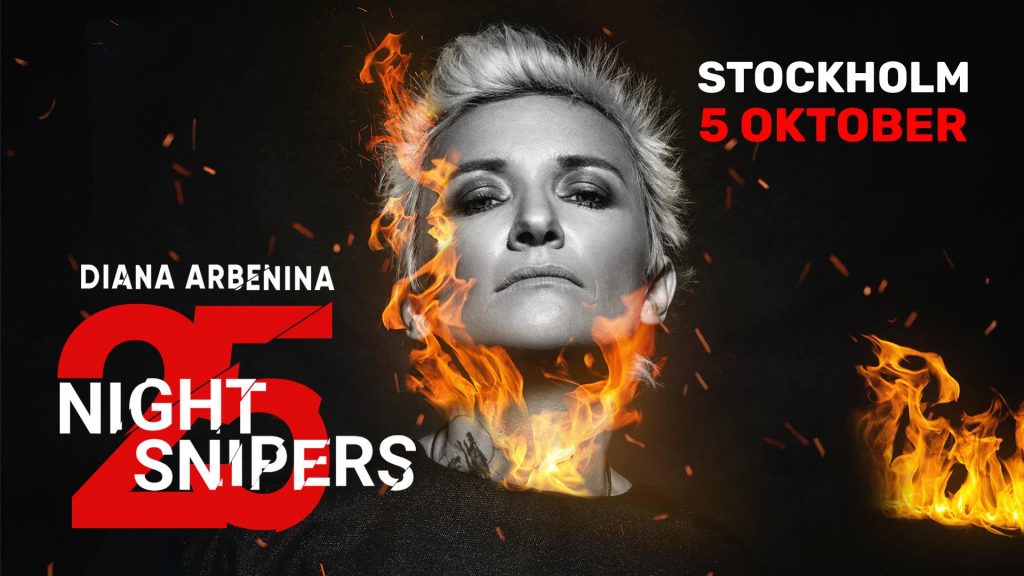 Диана Арбенина и “Ночные Снайперы” в Стокгольме 5 октября